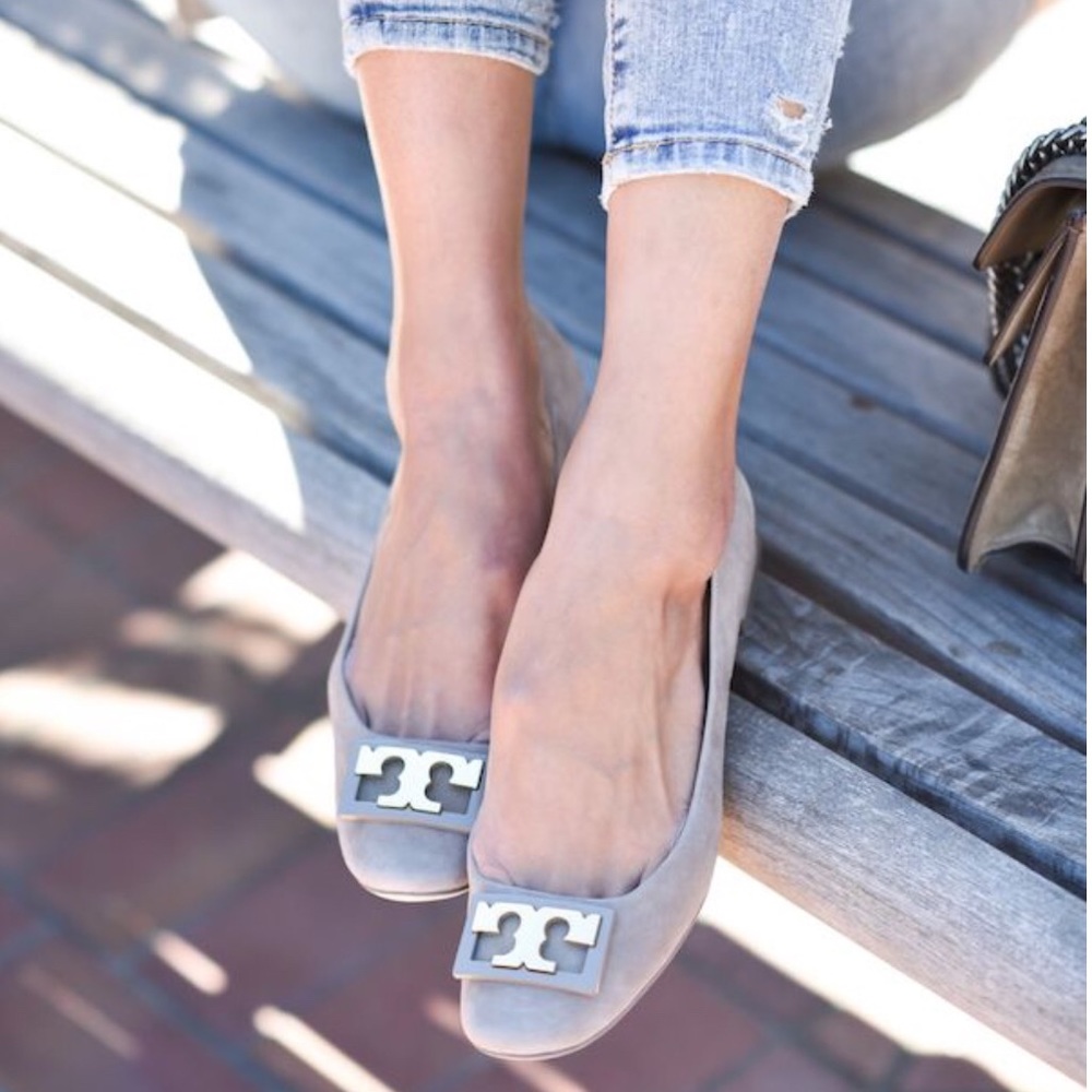 Tory Burch Gigi Patent Pump in nude